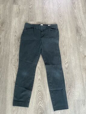 GAP Women’s Signature Skinny Ankle Pants Size 4 Dark Gray